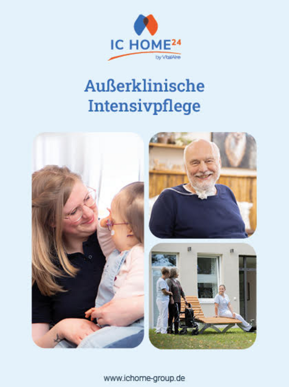 Unternehmensbroschüre außerklinische Intensivpflege