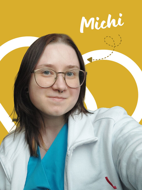 Michi im Porträt – Pflegefachkraft